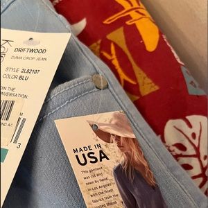 Karen Kane Driftwood Blue stretch jeans